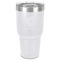 Santa and Presents 30 oz Stainless Steel Tumbler - White - Single-Sided (Personalized)
