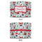 Santa and Presents 8" Drum Lampshade - APPROVAL (Fabric)