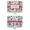 Santa and Presents 8" Drum Lampshade - APPROVAL (Poly Film)