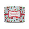 Santa and Presents 8" Drum Lampshade - FRONT (Poly Film)