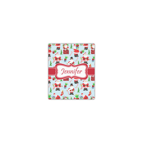 Custom Santa and Presents Canvas Print - 8x10 (Personalized)