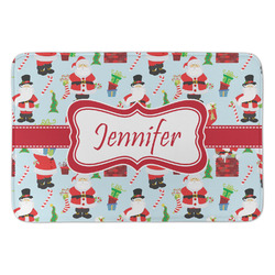 Santa and Presents Anti-Fatigue Kitchen Mat (Personalized)