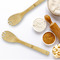 Santa and Presents Bamboo Sporks - Single Sided - Lifestyle