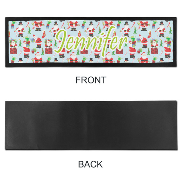 Santa and Presents Bar Mat - Large - APPROVAL