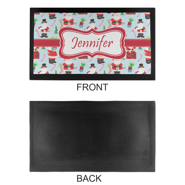 Santa and Presents Bar Mat - Small - APPROVAL