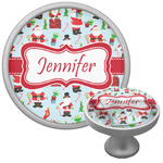 Santa and Presents Cabinet Knob (Personalized)