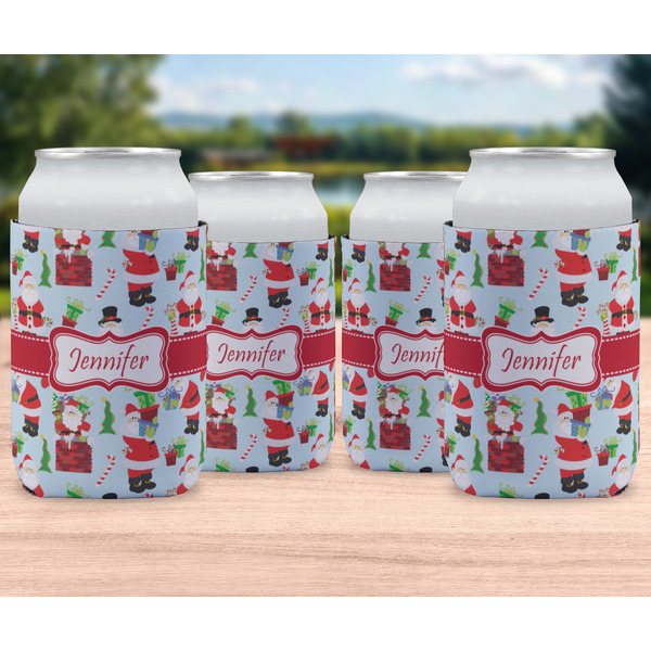 Santa and Presents Can Sleeve - LIFESTYLE