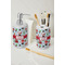 Santa and Presents Ceramic Bathroom Accessories - LIFESTYLE (toothbrush holder & soap dispenser)