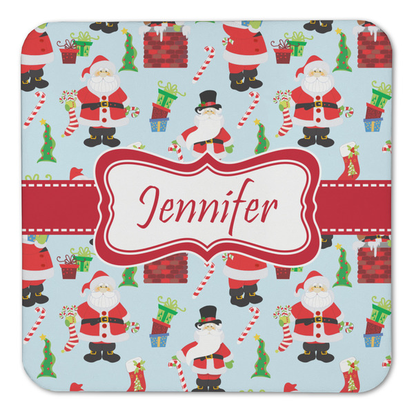 Santa and Presents Coaster Set - FRONT (one)