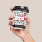 Santa and Presents Coffee Cup Sleeve - LIFESTYLE