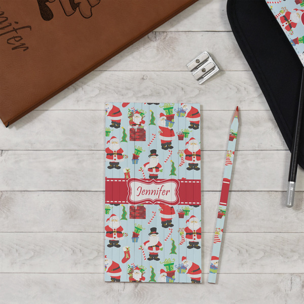 Santa and Presents Colored Pencils - In Context