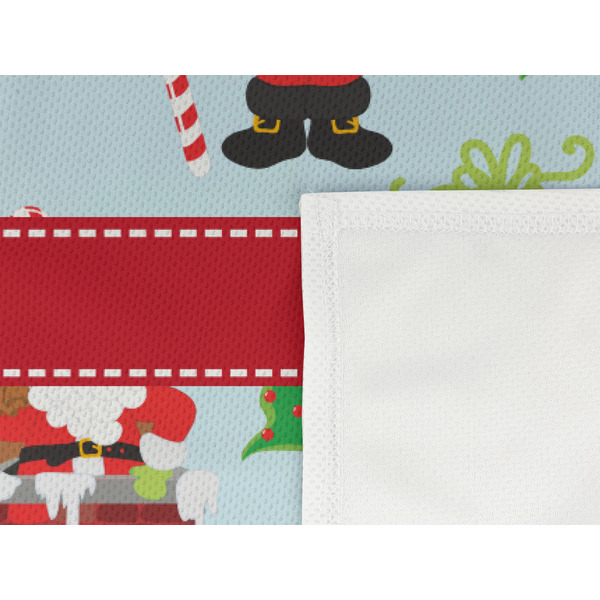 Santa and Presents Cooling Towel- Detail