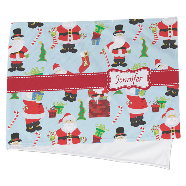 Custom Santa and Presents Cooling Towel (Personalized)