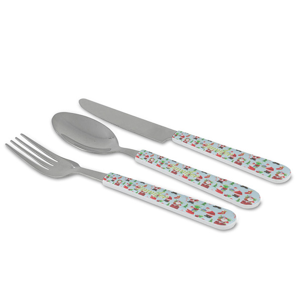 Santa and Presents Cutlery Set - MAIN