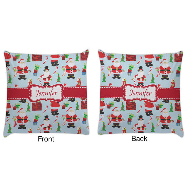 Santa and Presents Decorative Pillow Case - Approval