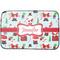 Santa and Presents Dish Drying Mat w/ Name or Text