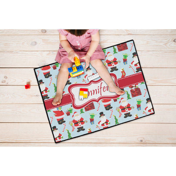 Santa and Presents Door Mats - LIFESTYLE kid