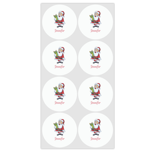 Santa and Presents Drink Topper - Medium - Set of 12