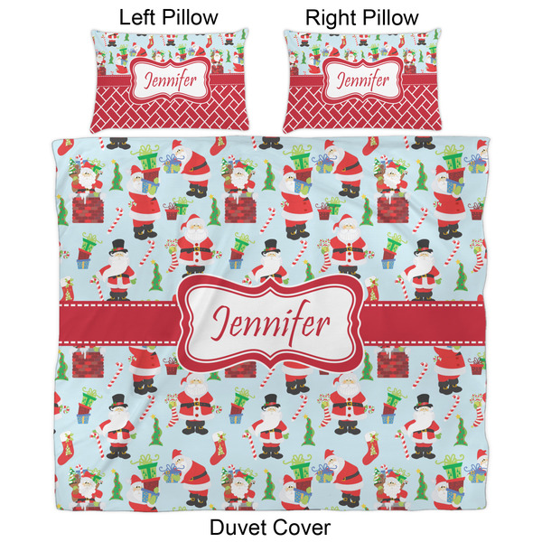 Santa and Presents Duvet Cover Set - King - Approval