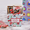 Santa and Presents French Fry Favor Box - w/ Treats View