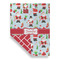 Santa and Presents Garden Flags - Large - Double Sided - FRONT FOLDED