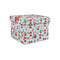 Santa and Presents Gift Boxes with Lid - Canvas Wrapped - Small - Front/Main
