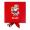 Santa and Presents Gift Boxes with Magnetic Lid - Red - Approval