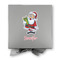 Santa and Presents Gift Boxes with Magnetic Lid - Silver - Approval