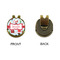 Santa and Presents Golf Ball Hat Clip Marker - Apvl - GOLD