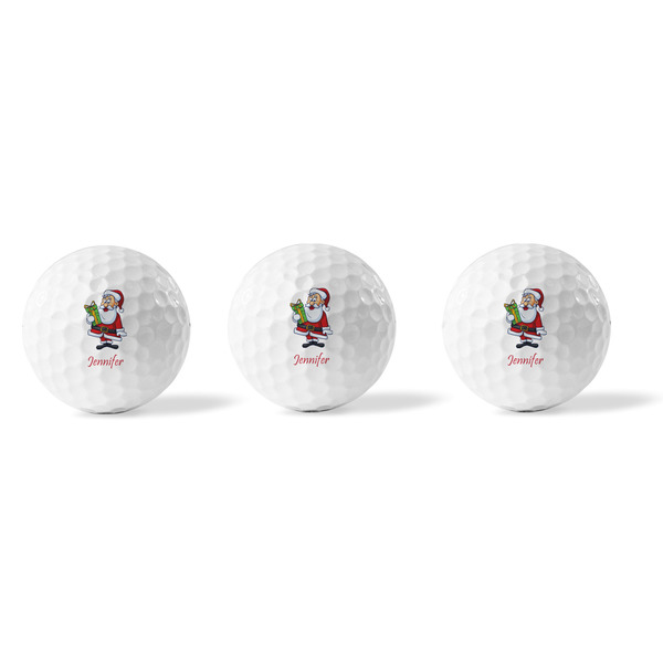 Santa and Presents Golf Balls - Generic - Set of 3 - APPROVAL