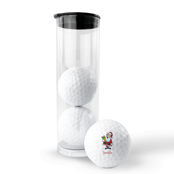 Santa and Presents Golf Balls - Generic - Set of 3 - PACKAGING