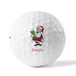 Santa and Presents Golf Balls (Personalized)