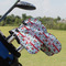 Santa and Presents Golf Club Cover - Set of 9 - On Clubs
