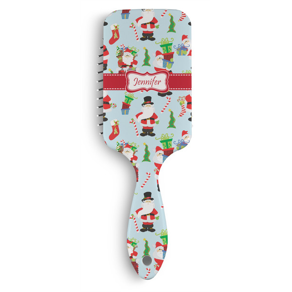 Custom Santa and Presents Hair Brushes (Personalized)