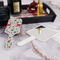 Santa and Presents Hair Brush - With Hand Mirror