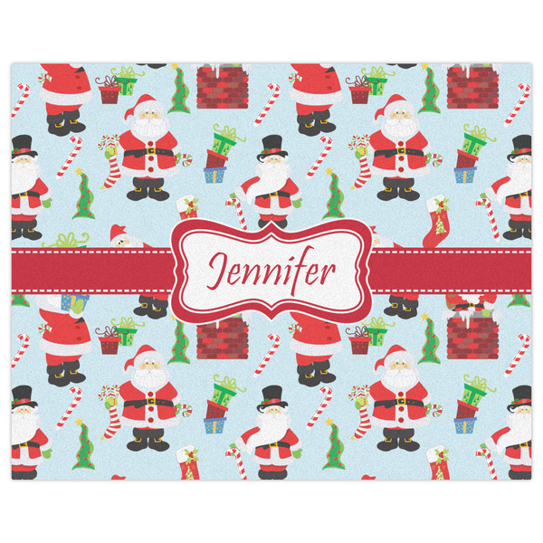 Santa and Presents Indoor / Outdoor Rug - 8'x10' - Front Flat