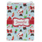 Santa and Presents Jewelry Gift Bag - Gloss - Front