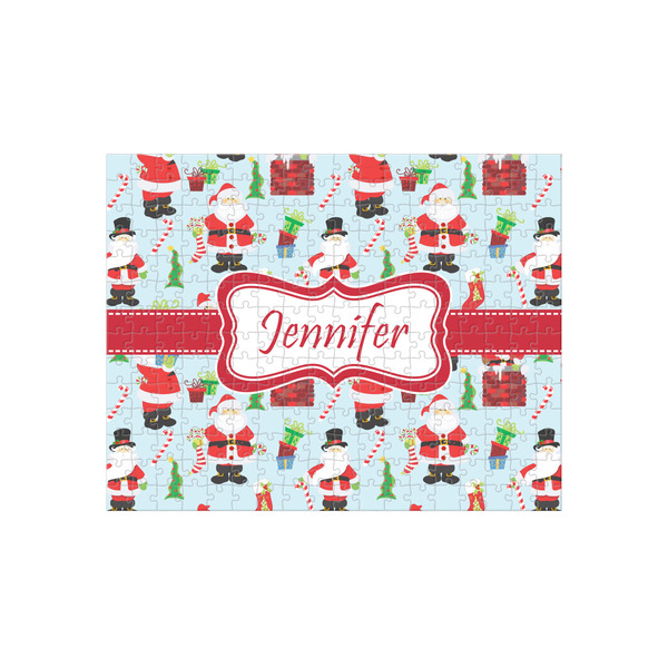 Custom Santa and Presents 252 pc Jigsaw Puzzle (Personalized)