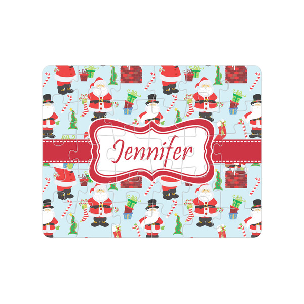 Custom Santa and Presents Jigsaw Puzzles (Personalized)