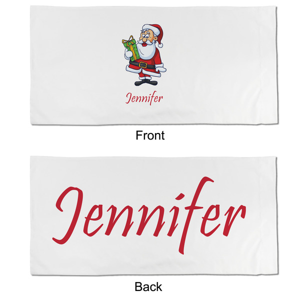 Santa and Presents King Pillow Case - APPROVAL (partial print)