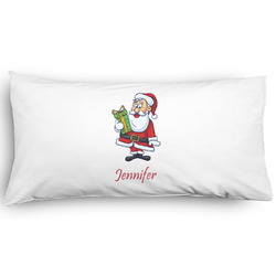 Santa and Presents Pillow Case - King - Graphic (Personalized)