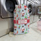Santa and Presents Large Laundry Bag - In Context