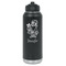 Santa and Presents Laser Engraved Water Bottles - Front View