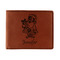 Santa and Presents Leather Bifold Wallet - Single
