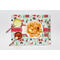Santa and Presents Linen Placemat - Lifestyle (single)