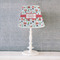 Santa and Presents Poly Film Empire Lampshade - Lifestyle