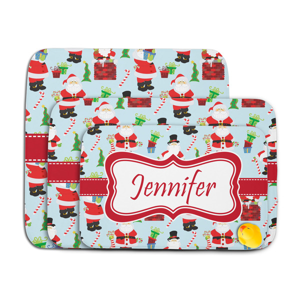 Santa and Presents Memory Foam Bath Mat - MAIN PARENT