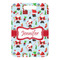 Santa and Presents Metal Luggage Tag - Front Without Strap