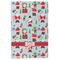 Santa and Presents Microfiber Dish Towel - APPROVAL