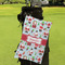 Santa and Presents Microfiber Golf Towels - Small - LIFESTYLE